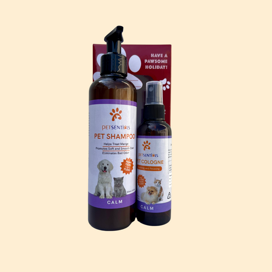 Petsentials Shampoo and Cologne Gift Set - Calm