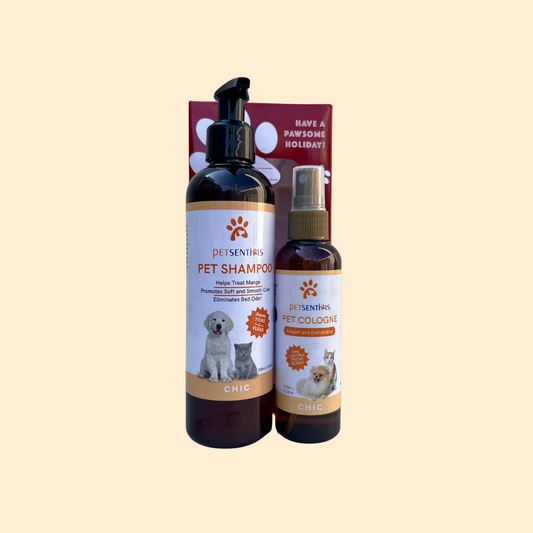 Petsentials Shampoo and Cologne Gift Set - Chic