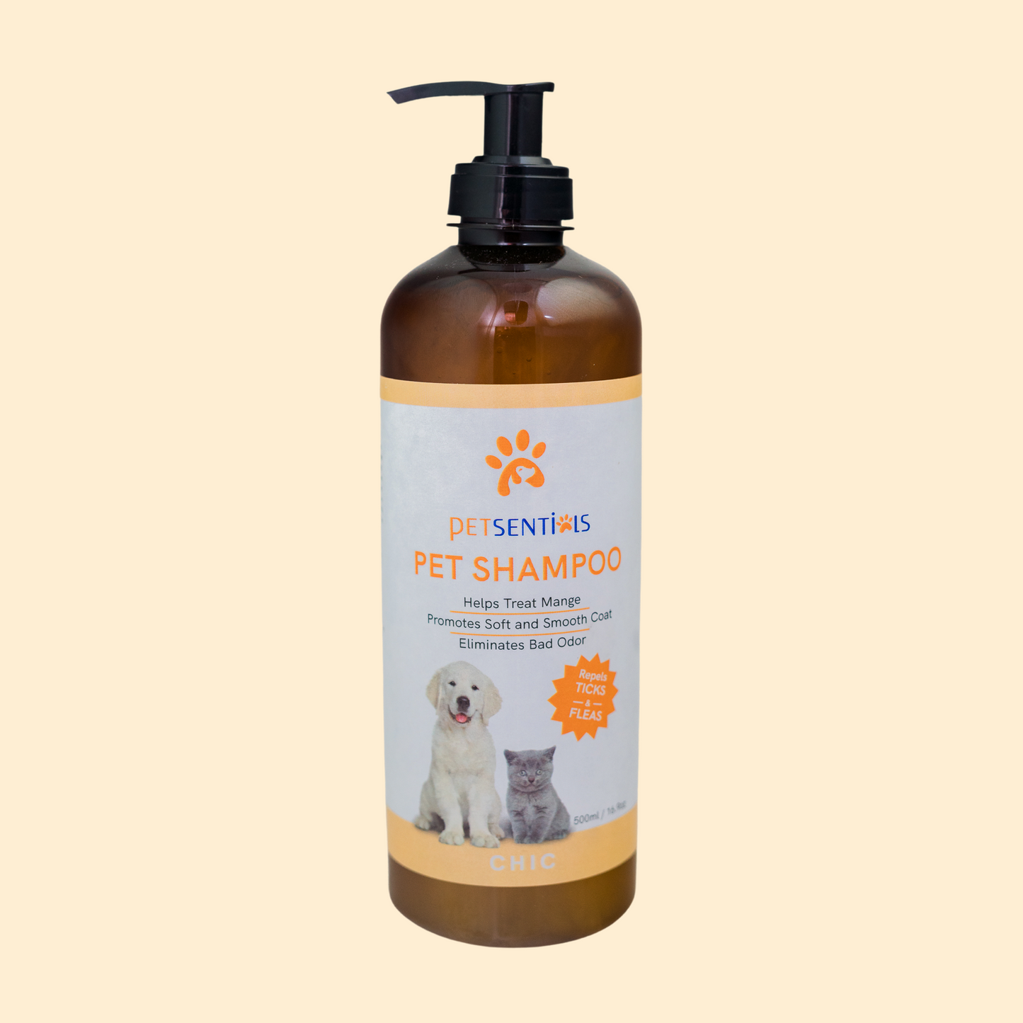Petsentials Pet Shampoo 500ml - Chic