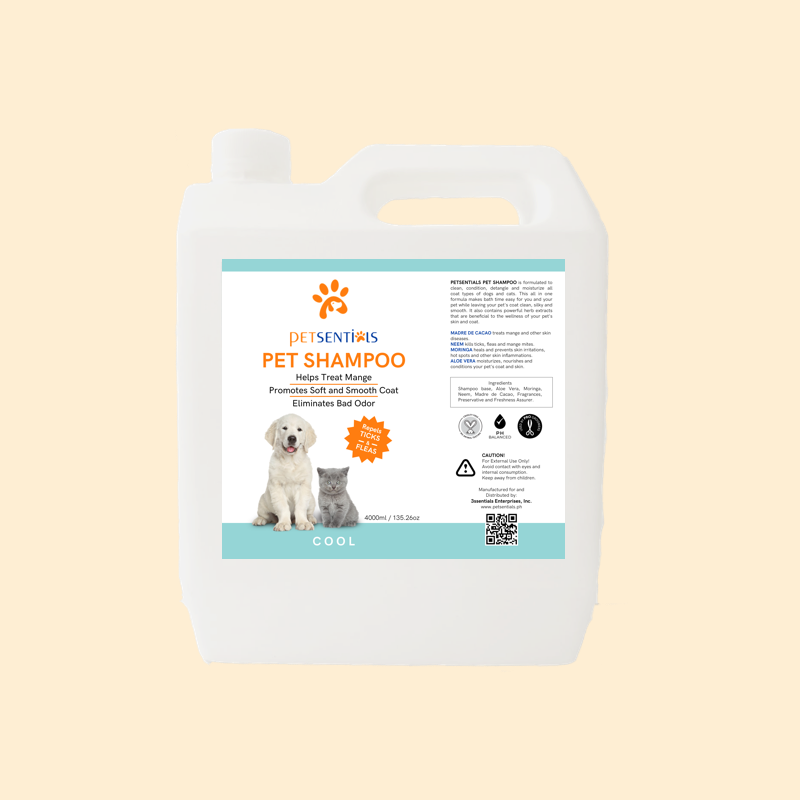 Petsentials Pet Shampoo 4000ml - Cool